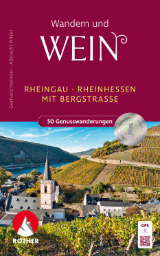 Buchcover Wandern und Wein, Rheingau, Rheinhessen | © Rother